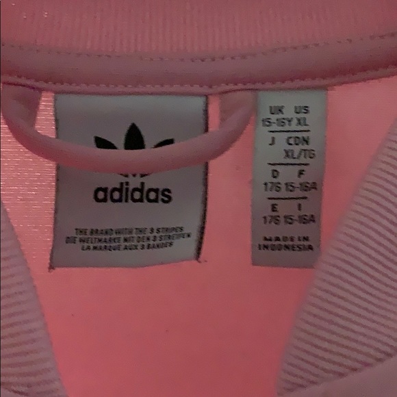 pink adidas superstar track jacket - Picture 3 of 3